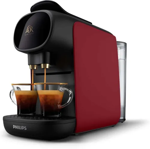 Machine à café Philips à capsules L'Or Barista Sublime LM9012/00 - 19 BARS avec 50 capsules rouge
