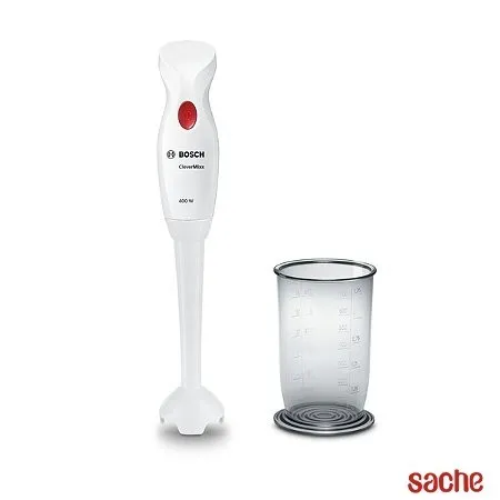 Bras Mixeur Bosch 400 W Plongeant CleverMixx INOX / PLAS