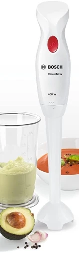 Bras Mixeur Bosch 400 W Plongeant CleverMixx INOX / PLAS