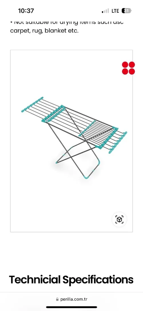 Sèche linge PERILLA BARONET 
