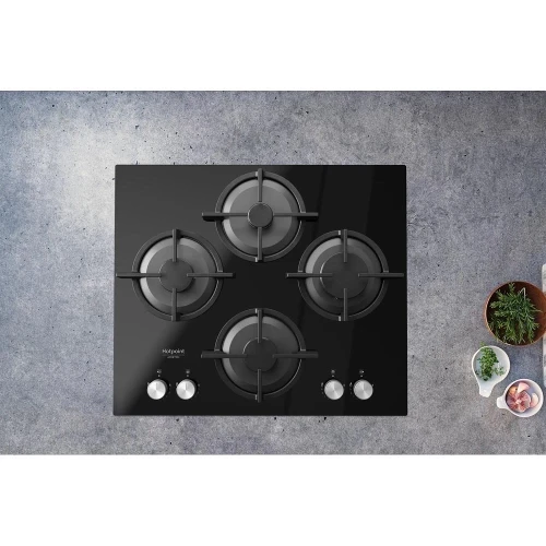 plaque de cuisson ARISTON noire HAGS 61S