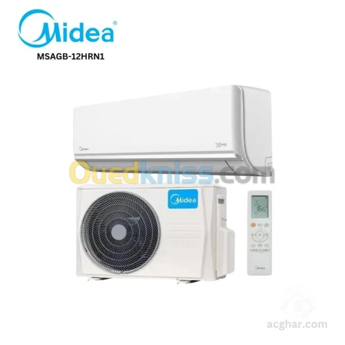 Climatiseur MIDEA 12000 BTU non inverter MODEL MSAGB-12HRN1