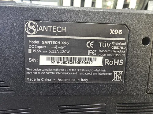- vendu - Workstation SANTECH X96   i7-10750H 16G/512 Nvidia GTX 1650 4G