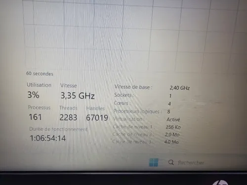 -VENDU- HP Laptop 15 Ryzen 3 7320U
