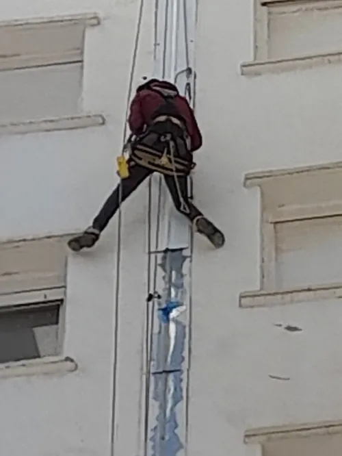 Cordiste, travaux en hauteur , nettoyage des façades