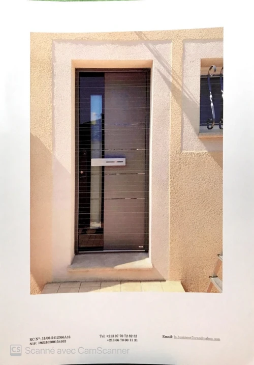 Menuiserie en aluminium et PVC