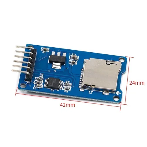 Arduino - différents types adaptateur de carte MicroSD.