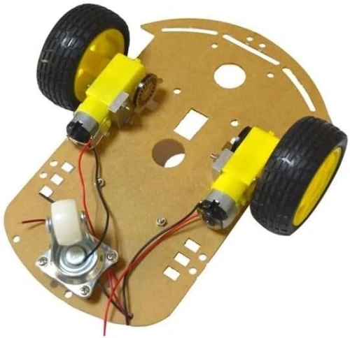 Arduino - Kits châssis de voiture robotisée intelligente 2 roues / 2 roues à double pont / 4 roues 