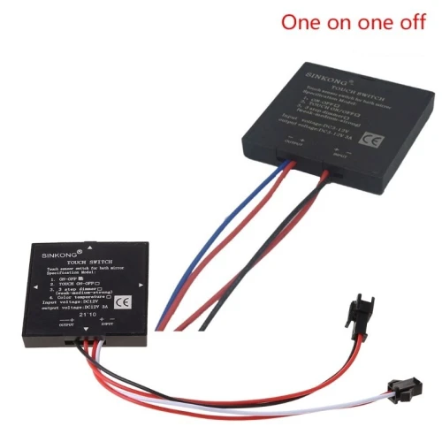 arduino - Interrupteur sensitif de miroir pour ruban LED ( On / Off ) 