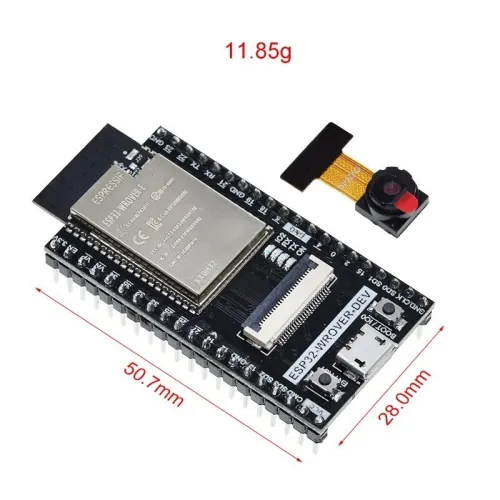 Arduino - Carte ESP32-WROVER avec le caméra (Compatible avec Arduino IDE)