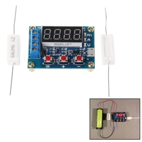 Testeur de capacité de batterie ZB2L3 – 18650 Arduino 
