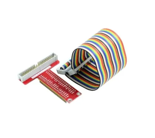 Arduino - CARTE DEXTENSION GPIO TYPE T + 40 PINS RAINBOW CABLE POUR RASPBERRY PI 3