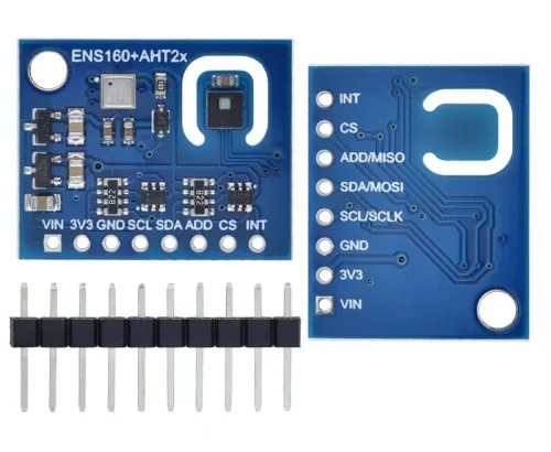 Capteur arduino ENS160 AHT21 qualité de l'air / température / d'humidité / dioxyde de carbone 