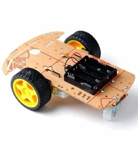 Arduino - Kits châssis de voiture robotisée intelligente 2 roues / 2 roues à double pont / 4 roues 
