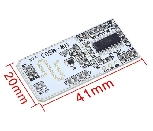 Arduino - Capteur arduino de mouvement radar à micro-ondes  ( RCWL-9196 & HW-MS03 ) 