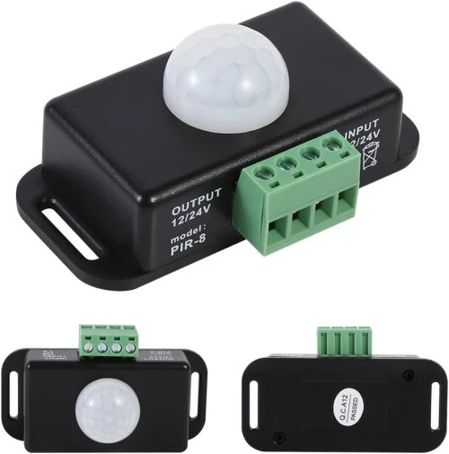 Arduino - Detecteur de presence temporisé 1 à 10mn – 12/24Vdc – 8A