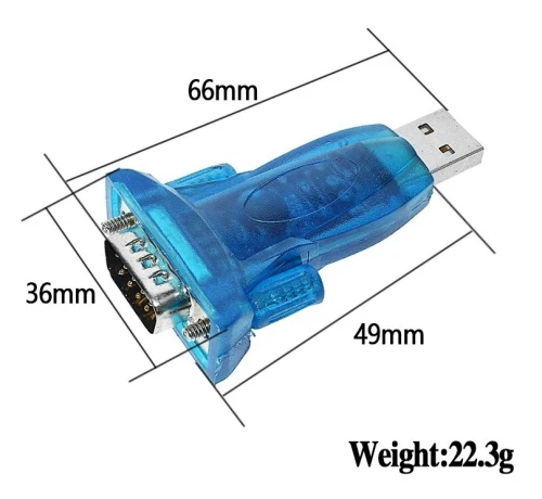 Adaptateur DB9 , HL-340 , USB vers RS232 arduino