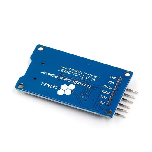 Arduino - différents types adaptateur de carte MicroSD.