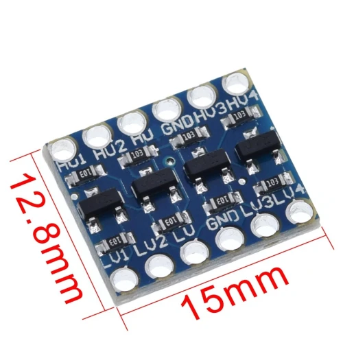 convertisseur de niveaux logiques bidirectionnel 5v / 3.3v arduino