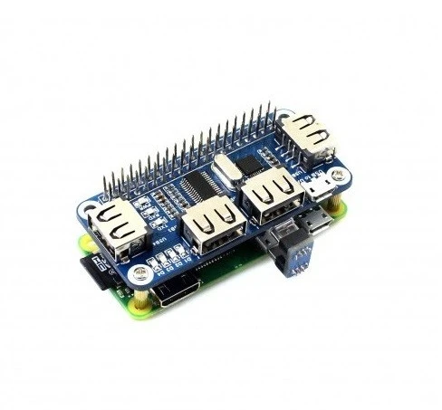 Hub USB Hat 4 Ports Raspberry Pi Arduino