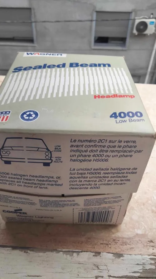 Lampe à incandescence de code 400 w diametre 142 pour toyota coaster et dyna Dyahatsu origine Usa...