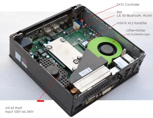 Fujitsu Esprimo Q956 mini pc / cpu G4400T