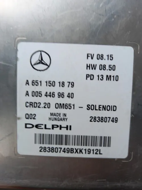 Calculiter memoire motor mercedes651
