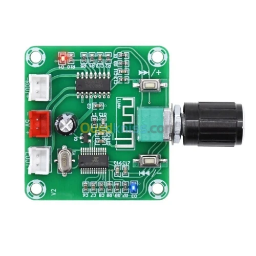 Carte Amplificateur De Puissance Bluetooth 5W X 2 Arduino