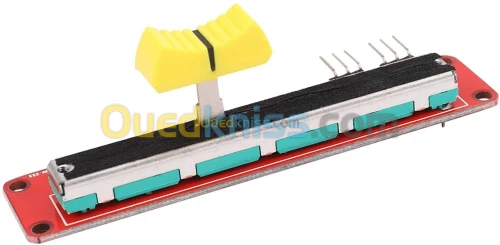 Potentiomètre Coulissant 10 K Module Linéaire Double Sortie Pour Bloc Électronique AVR Arduino