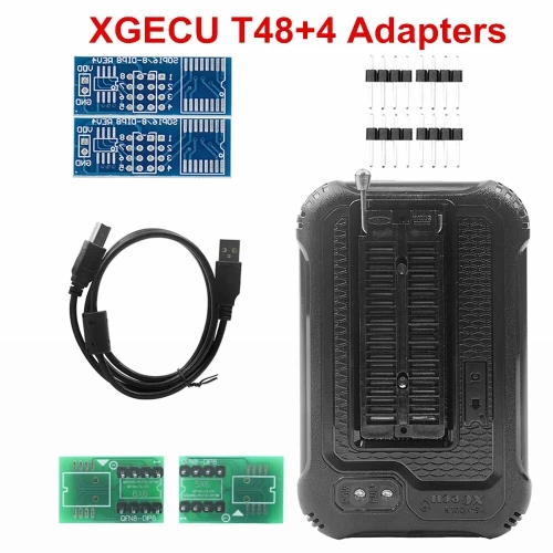 Programmateur universel XGecu T48 avec 17 adaptateurs USB