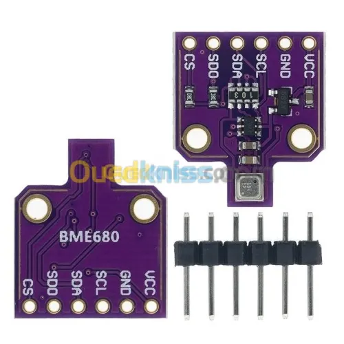 BME680 - CAPTEUR ARDUINO DE TEMPERATURE, D'HUMIDITE, DE PRESSION ET DE GAZ