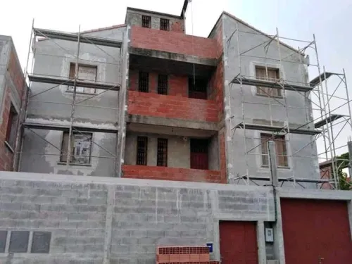 Monocouche facades 