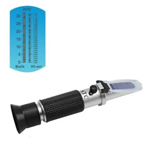 REFRACTOMETRE DE BRIX - SALINITE - GLYCOLE 