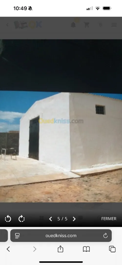 Vente Hangar Mostaganem Mesra