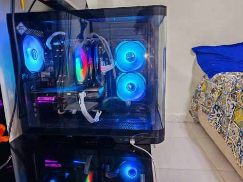 Pc gamer jedid ryzen5600x/b450asus/ 16ram/512g mvme/pawer6500w acer bronze /gpu 1gtx1660super msi 