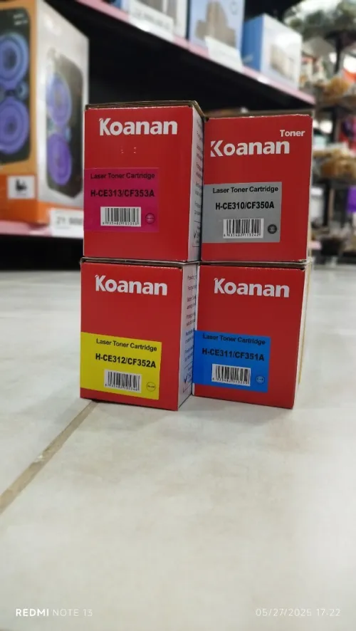 laser toner cartridge  4 couleur