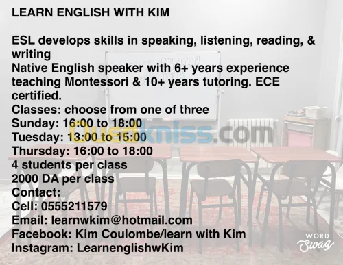 Learn English with Kim