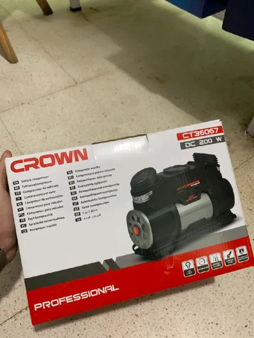 Compresseur De Voiture 200W 12V CROWN | CT36067