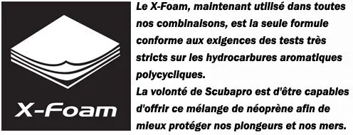 Combinaison de Plongée Sous Marine + Cagoule a Plastron Scubapro