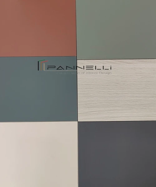 Panneau MDF, Highgloss, Mélamine