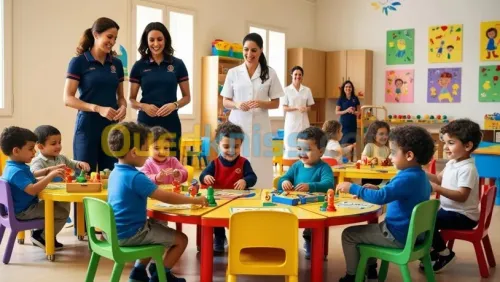 فرصتك في تكوين مربية و مديرة روضة أطفال من منزلك