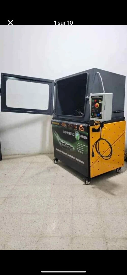 Machine de nettoyage des  catalyseurs