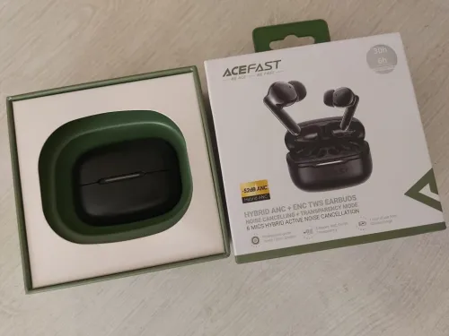Ecouteurs sans fil intra-auriculaires bluetooth TWS Hybrid, ANC / ENC : W5 ACEFAST - PREMIUM