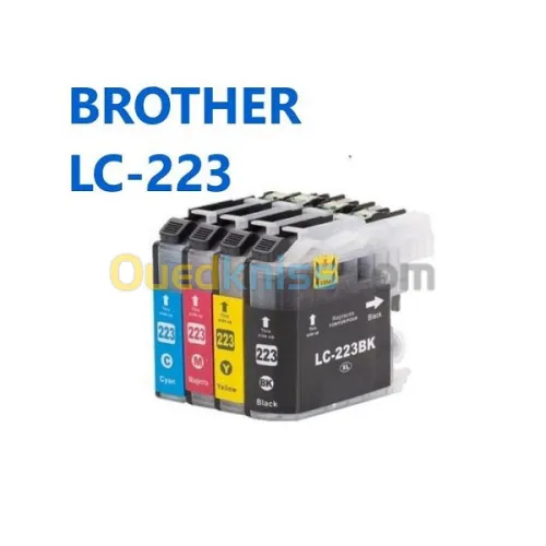 CARTOUCHE BROTHER LC223 RECHARGEABLE 