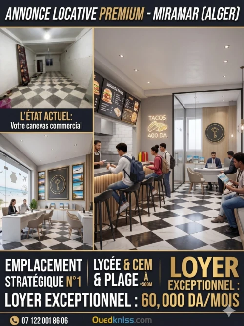 Location Local Alger Hammamet