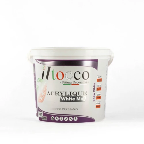 Peinture ACRYLIQUE WHITE MAT