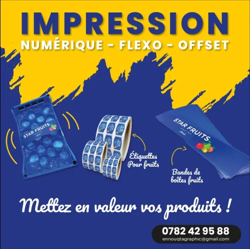 Étiquettes & Bandes de boîtes fruits 