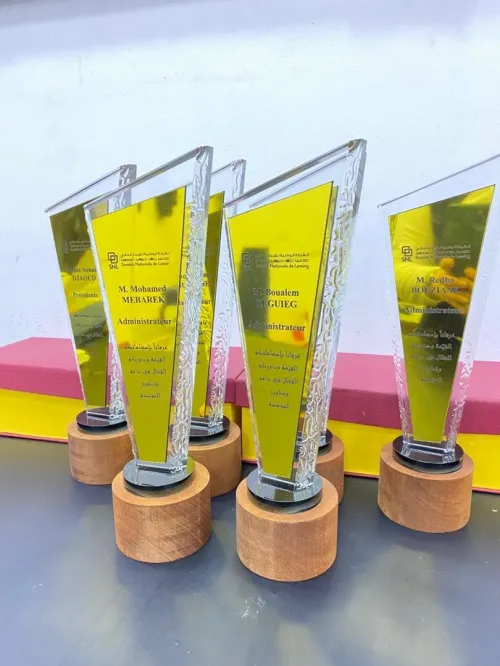 Trophée en Cristal