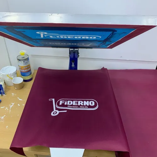 sérigraphie sur sac / textile / coffrets ... 