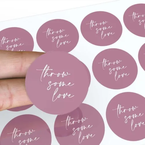 stickers étiquette personnalisé